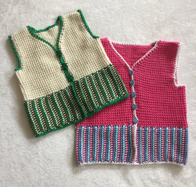 Hakkeopskrift babyvest